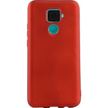 Case Street Huawei Mate 30 Lite Kılıf Premier Silikon Esnek Arka Koruma Kırmızı