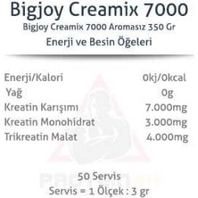 Bigjoy Sports  Creamix 7000 Creatine Tri-Kreatine Monohydrate 350g Kreatin Creatin Mix