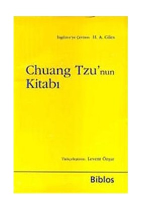 Chuang Tzu'Nun Kitabı-Chuang Tzu