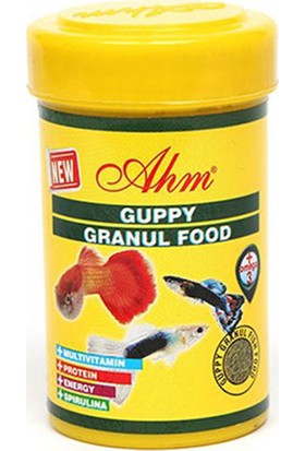 Guppy Granul Food 100 Ml Balık Yemi