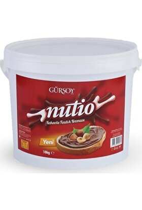 Nutio Kakaolu Fındık Kreması Plastik Kova 10 kg