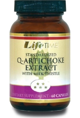 Life Time Q-Artichoke Extract With Milk Tistle 60 Kapsül LIF117954