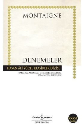 Denemeler - Michel de Montaigne