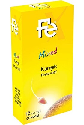 Fe Mixed Karışık Prezervatif 12'li