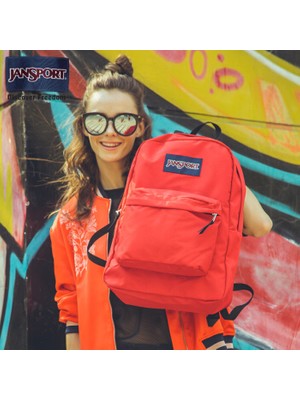 Jansport Superbreak Red Tape ( T5015Xp ) Sırt Çantası