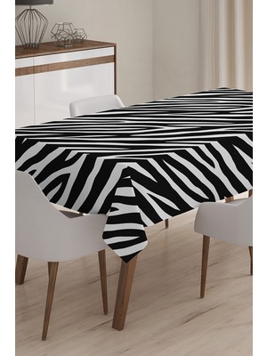 RealHomes Özel Tasarım 3D Dijital Baskılı Masa Örtüsü - 140 x 220 cm