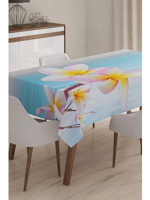 RealHomes Özel Tasarım 3D Dijital Baskılı Masa Örtüsü - 120 x 140 cm