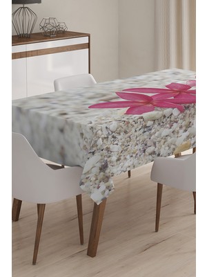 RealHomes Özel Tasarım 3D Dijital Baskılı Masa Örtüsü - 120 x 140 cm