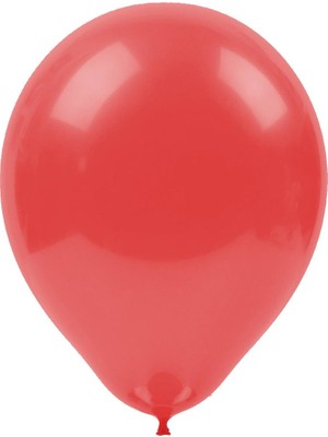 Kikajoy Pastel Kırmızı Balon 12'li