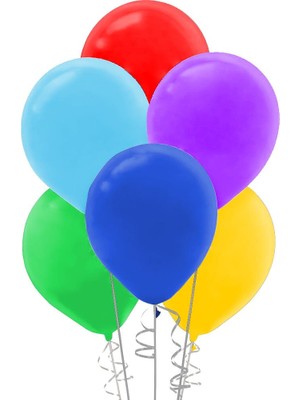 Kikajoy Pastel Rengarenk Balon 100'lü