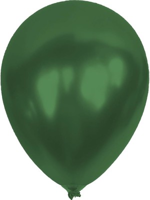 Kikajoy Metalik Yeşil Balon 12'li