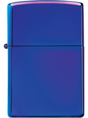 Zippo Reg Hp Indigo Çakmak Benzinli Parlak Sapphire Hediye Seçeneğiyle Şık Tasarım