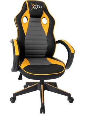 XFly Sarı Oyuncu Koltuğu Ergonomik Tasarım ile Konforlu Kullanım 121 cm Yükseklik