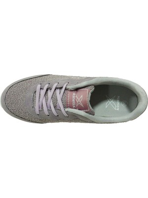 Kinetix Pler Lila Pembe Bağcıklı Sneakers Spor Ayakkabı