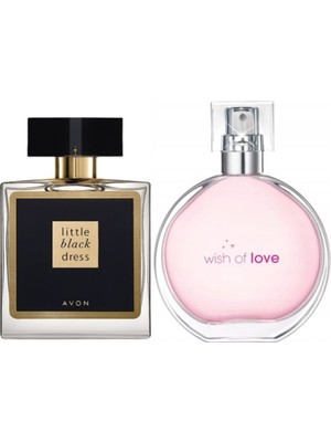 Avon Little Black Dress Bayan Parfüm Edp 50 Ml+Wish Of Love 50ML