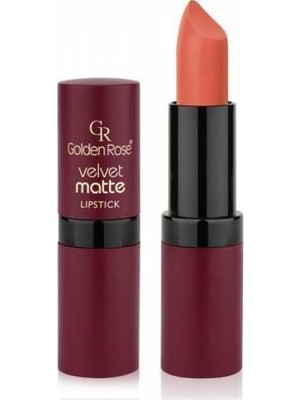 Golden Rose Velvet Matte Lipstick No: 21 - Yoğun Pigmentli Kadifemsi Mat Ruj