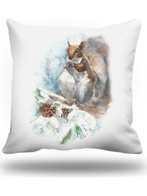 Kırlentim Kış Kırlent Kılıfı