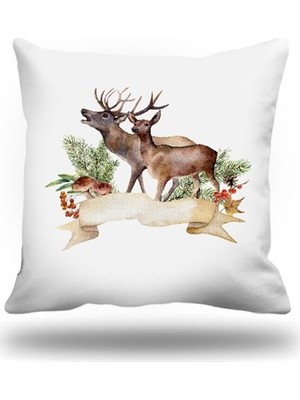 Kırlentim Kış Kırlent Kılıfı