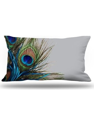 Kırlentim Tavuskuşu Kırlent Kılıfı