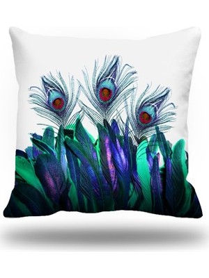 Kırlentim Tavuskuşu Kırlent Kılıfı