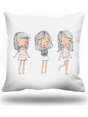 Kırlentim Çocuk Grubu Kırlent Kılıfı