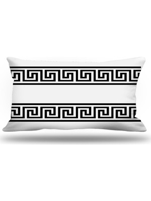 Kırlentim Yunananahtarı Kırlent Kılıfı