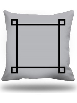 Kırlentim Yunananahtarı Kırlent Kılıfı