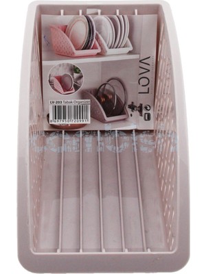Lova Organizer Plastik Tabaklık - Lila