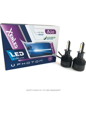 Photon Duo H3 12V LED Headlight
