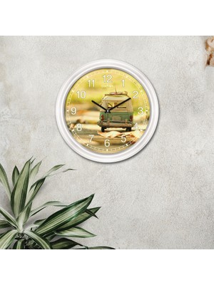 Cadran Luxury Dekoratif Camlı Duvar Saati CDX037