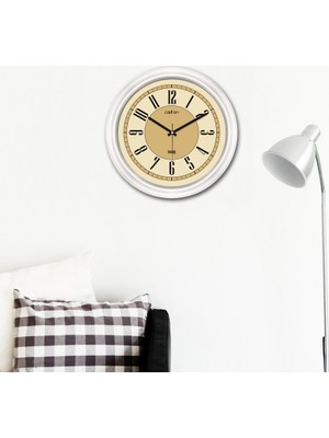 Cadran Fashion Clock Dekoratif Camlı Duvar Saati