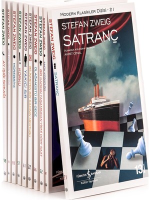 Amok Koşucusu - Bir Kadının Yaşamından Yirmi Dört Saat - Bir Çöküşün Öyküsü - Ay Işığı Sokağı - Stefan Zweig - 10 Kitap