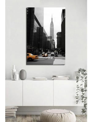 Tablosan  New York Sarı Taksi Kanvas Tablo