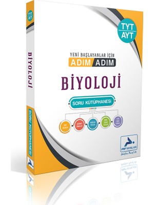 Paraf Yayınları TYT - AYT Adım Adım Biyoloji ÇözüMSÜz Soru Kütüphanesi