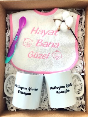Bebek Hediyelerim Hayat Bana Güzel Mutlu Bebek Hediyesi Kız