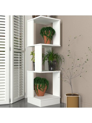 Dekorister Levander Çiçeklik Beyaz