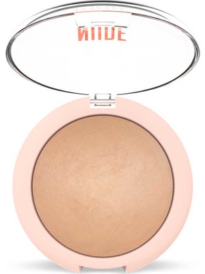 Golden Rose Nude Look Sheer Baked Powder - Nude Glow - Işıltılı Sabitleyici Pudra 9 g