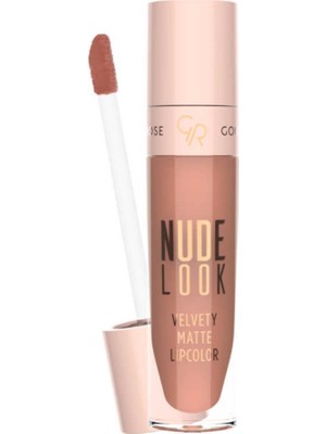 Golden Rose Nude Look Velvety Matte Lipcolor - 01 Just Nude Likit Mat Ruj