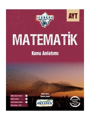 Okyanus Yayınları AYT Iceberg Matematik Konu Anlatımı