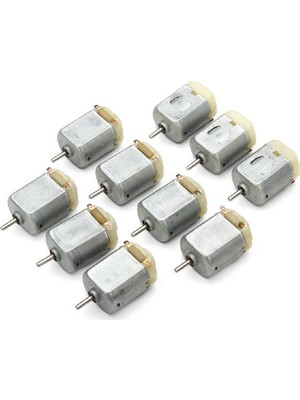 Tuğra Eğitici Deney Motoru  5 Adet  3V Dc Mini Motor - Elektrik Motoru