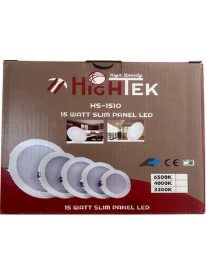 Hightek 15W Panel LED Spot 6500K