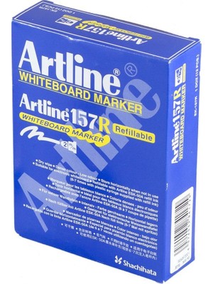 Artline 157R Beyaz Tahta Kalemi Kırmızı 12'li Kutu