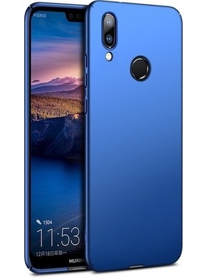 Tekno Grup Casper Via E3 Kılıf Mat Premium Silikon Kılıf - Saks Mavi + Cam Ekran Koruyucu