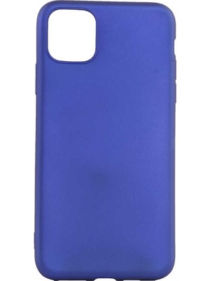 Tekno Grup Apple iPhone 11 Pro Kılıf Mat Premium Silikon Kılıf - Saks Mavi