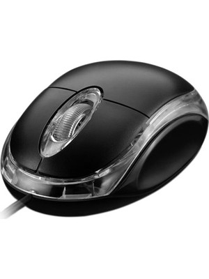 Kuvars USB Kablolu Mini Optik Mouse