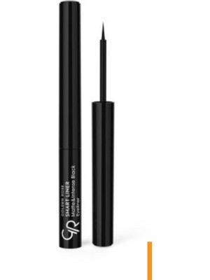 Golden Rose Smart Liner Matte & Intense Black - Jojoba Yağı İçerikli Mat Siyah Eyeliner