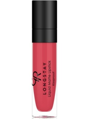 Golden Rose Longstay Liquid Matte Lipstick No: 32 Pomagrante - Likit Mat Ruj - 8691190856328