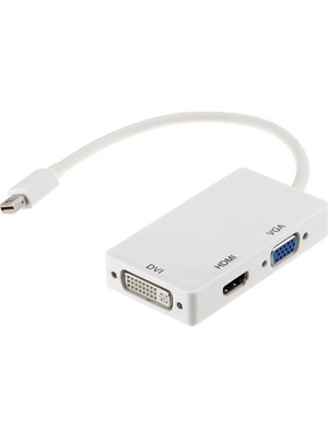 Mobitell USB Type-C To VGA/HDMI Adaptör 3in1
