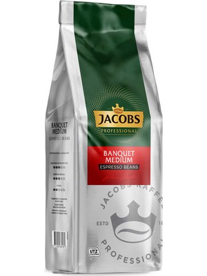 Jacobs Banquet Medium Espresso Beans Çekirdek Kahve 1kg