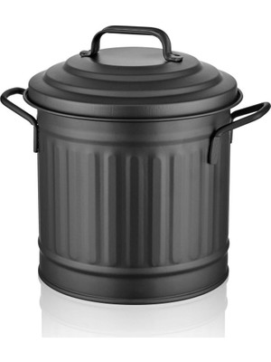 The Mia Çöp Kovası Tezgah - Siyah